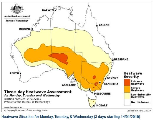 Ciertas Zonas Australianas Sufren Calores Históricos Ciertas Zonas Australianas Sufren Calores Históricos