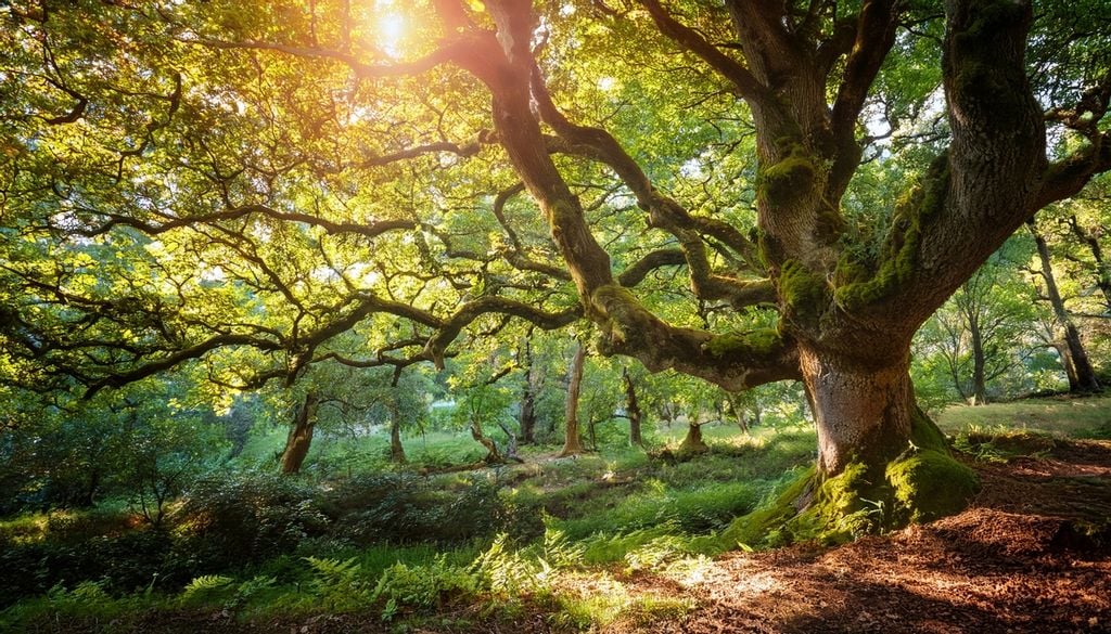 plantas El roble es una inversión para el futuro que regala una sombra excepcional y una presencia imponente.