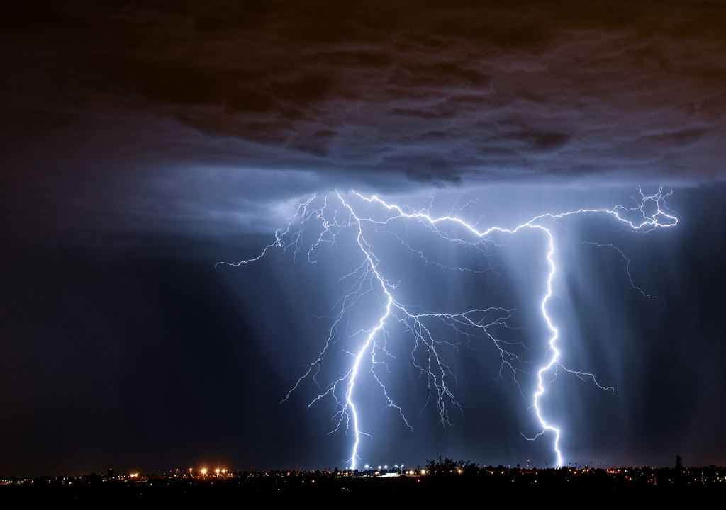 Las tormentas eléctricas iluminarán el cielo de la Región de Coquimbo.