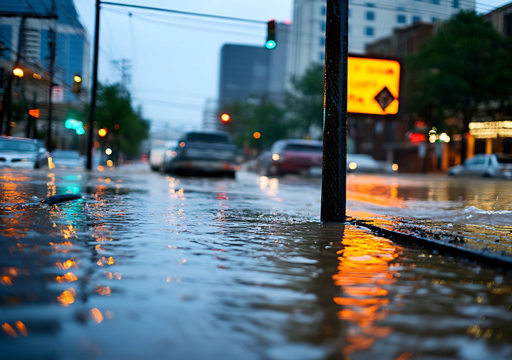 Volume de chuva intenso nas cidades - concretadas e com falta de infraestrutura e manutenção - transforma facilmente o escoamento superficial em alagamentos.