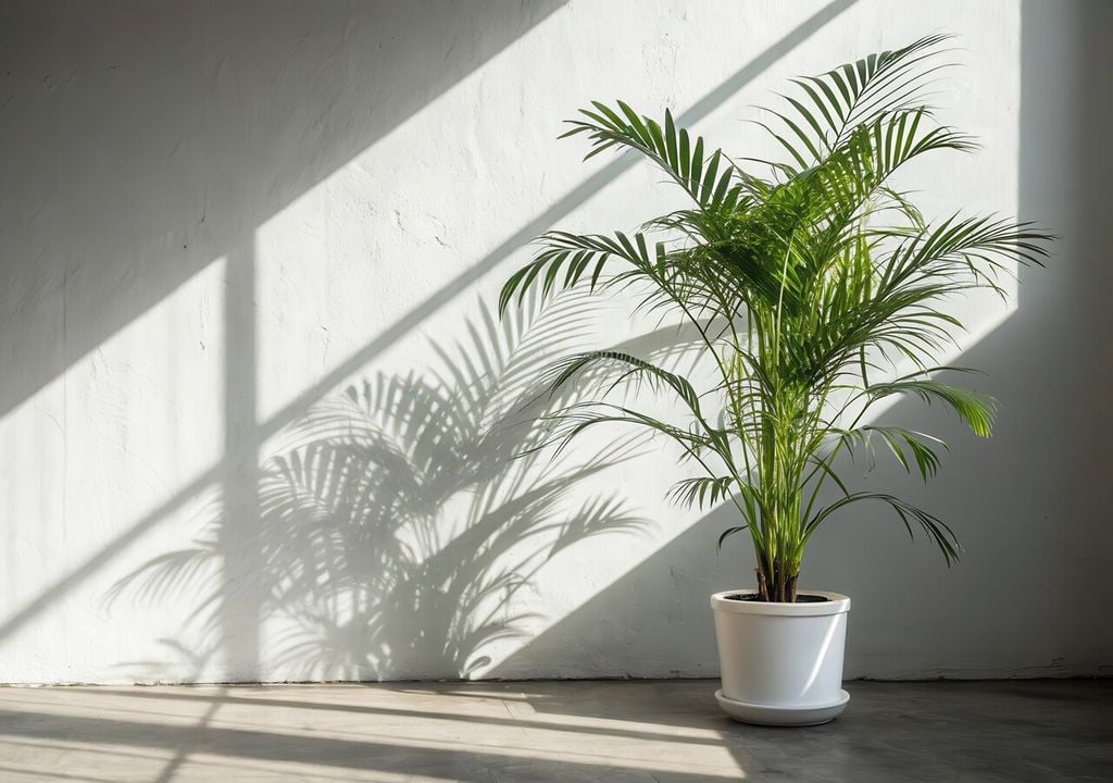 Cada primavera agradece un cambio de los primeros centímetros de sustrato por tierra nueva, lo que estimula el crecimiento de nuevas frondas.