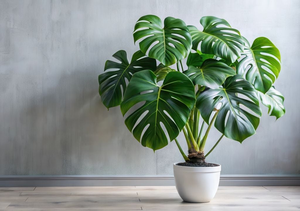 Con sus hojas recortadas y brillantes, la monstera se convirtió en un clásico del interiorismo moderno y sigue ganando adeptos.