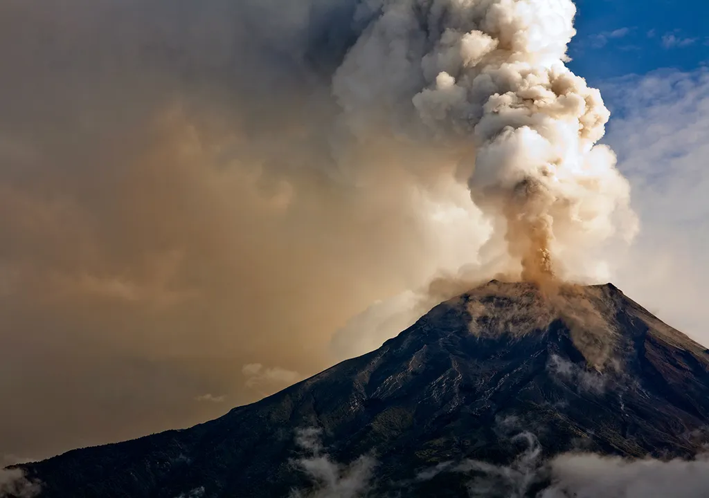 Usos de la ceniza volcánica volcanic ash
