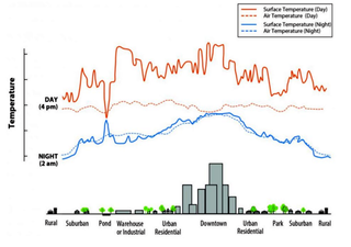 Los cinturones rurales que rodean las ciudades podrían reducir las temperaturas urbanas hasta 0,5 ºC