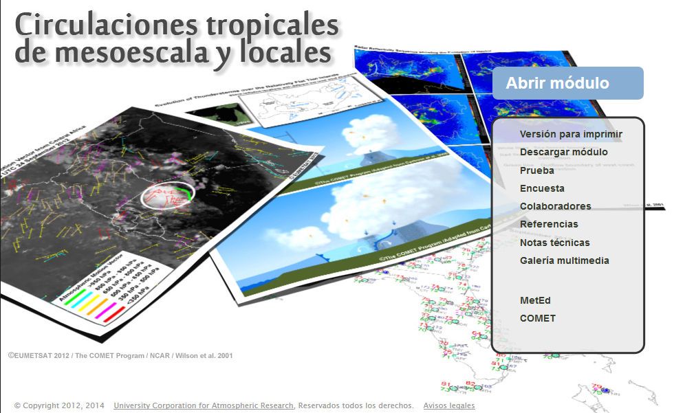 Circulaciones Tropicales De Mesoescala Y Locales