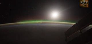 Ciudades por la noche desde la ISS