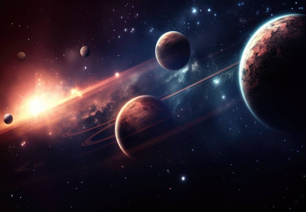 Universo, planetas, vida inteligente, civilizações