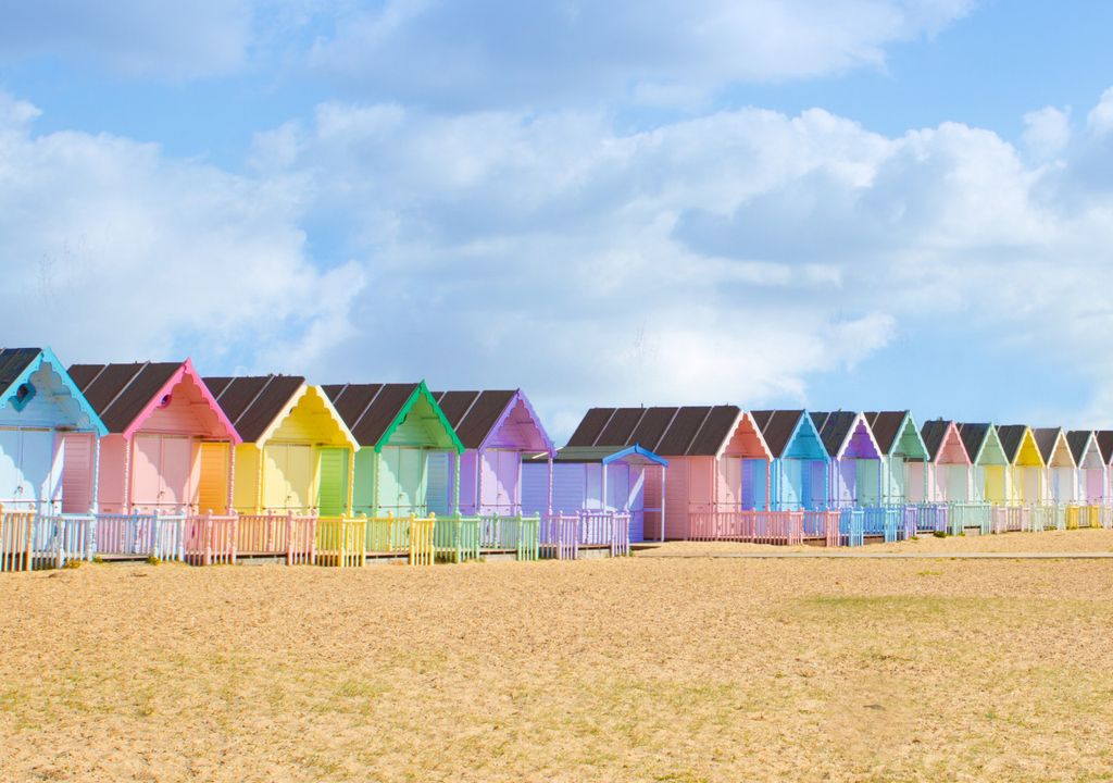 Beach huts