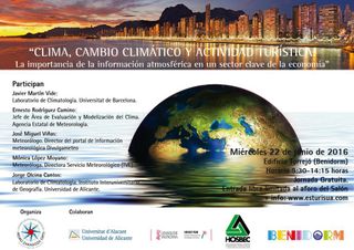 Clima, cambio climático y actividad turística