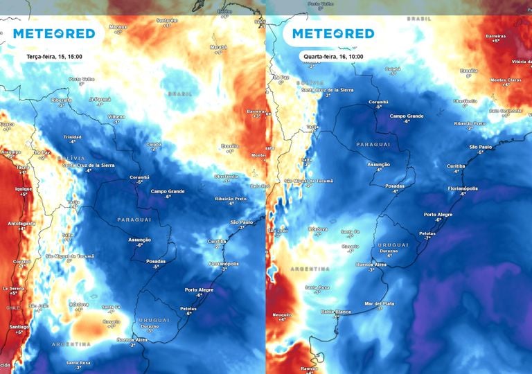 Clima de inverno: 3 massas de ar frio ainda v&atilde;o atingir o Brasil at&eacute; o fim de setembro