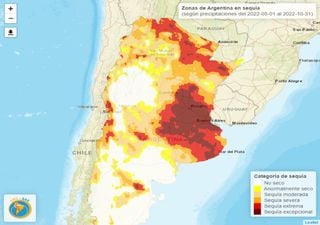 Así se está comportando el clima en Argentina en este 2022