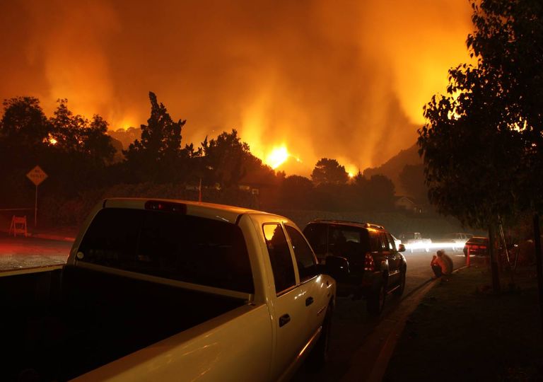 Incêndios florestais EUA Incêndios florestais EUA