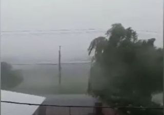 Clima extremo: intensas granizadas sorprenden en el sur de Brasil