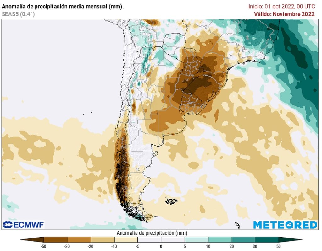 mapa pronóstico del tiempo, Chile, precipitación noviembre 2022 mapa pronóstico del tiempo, Chile, precipitación noviembre 2022