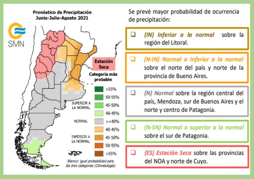 pronóstico climático trimestral SMN pronóstico climático trimestral SMN