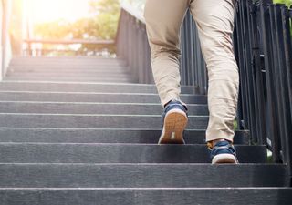 Se ha demostrado que subir cinco tramos de escaleras reduce el riesgo cardiovascular en un 20%