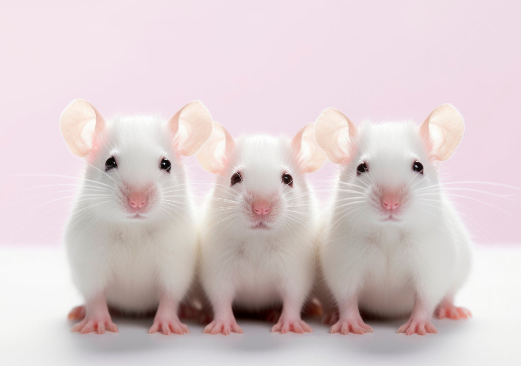 Clonación ratones A partir de las células somáticas del ratón, se generó la primera camada de clones.