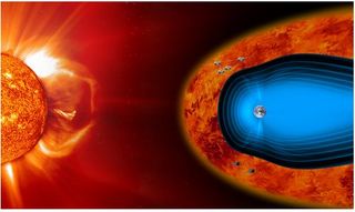 Cluster mide la turbulencia en el entorno magnético de la Tierra