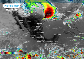 Coahuila, Oaxaca y Tamaulipas con lluvias y tormentas eléctricas fuertes de hasta 50 mm