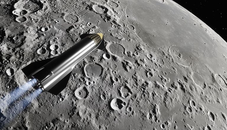 Cohete de SpaceX choca contra la Luna y todo el mundo mira hacia el sat&eacute;lite en busca del cr&aacute;ter