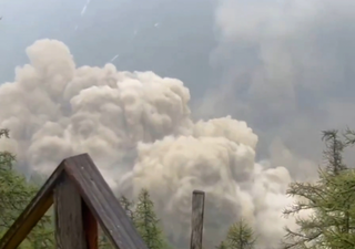 Los geólogos avisan: el pueblo que ha desaparecido tras el colapso de un glaciar en Suiza podría convertirse en un lago 