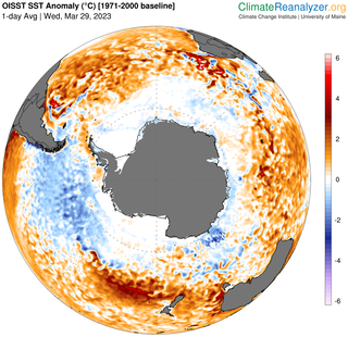 Posible colapso de las corrientes oceánicas profundas en la Antártida