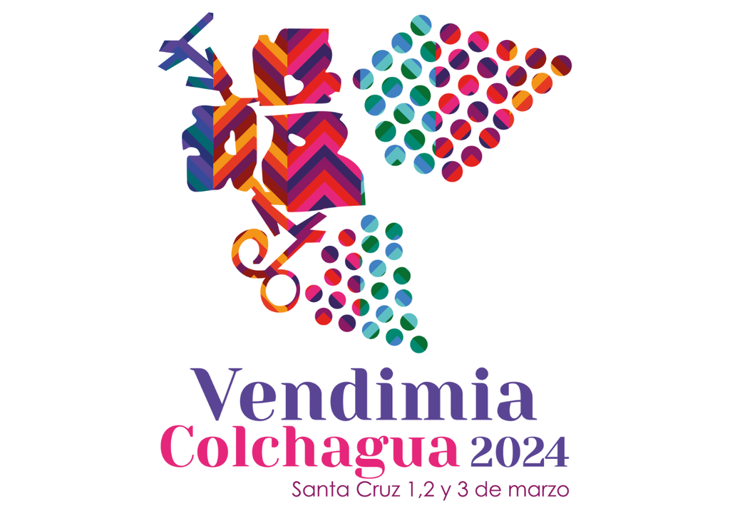 Afiche de la Fiesta de la Vendimia de Colchagua 2024.