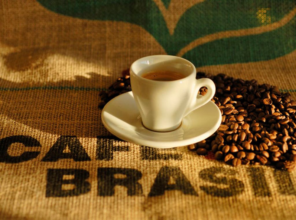 Brasil é o maior produtor de café.
