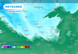 Colder Air on Wednesday Sweeping South and East Across the Country Will Create Near Blizzard Conditions For Many