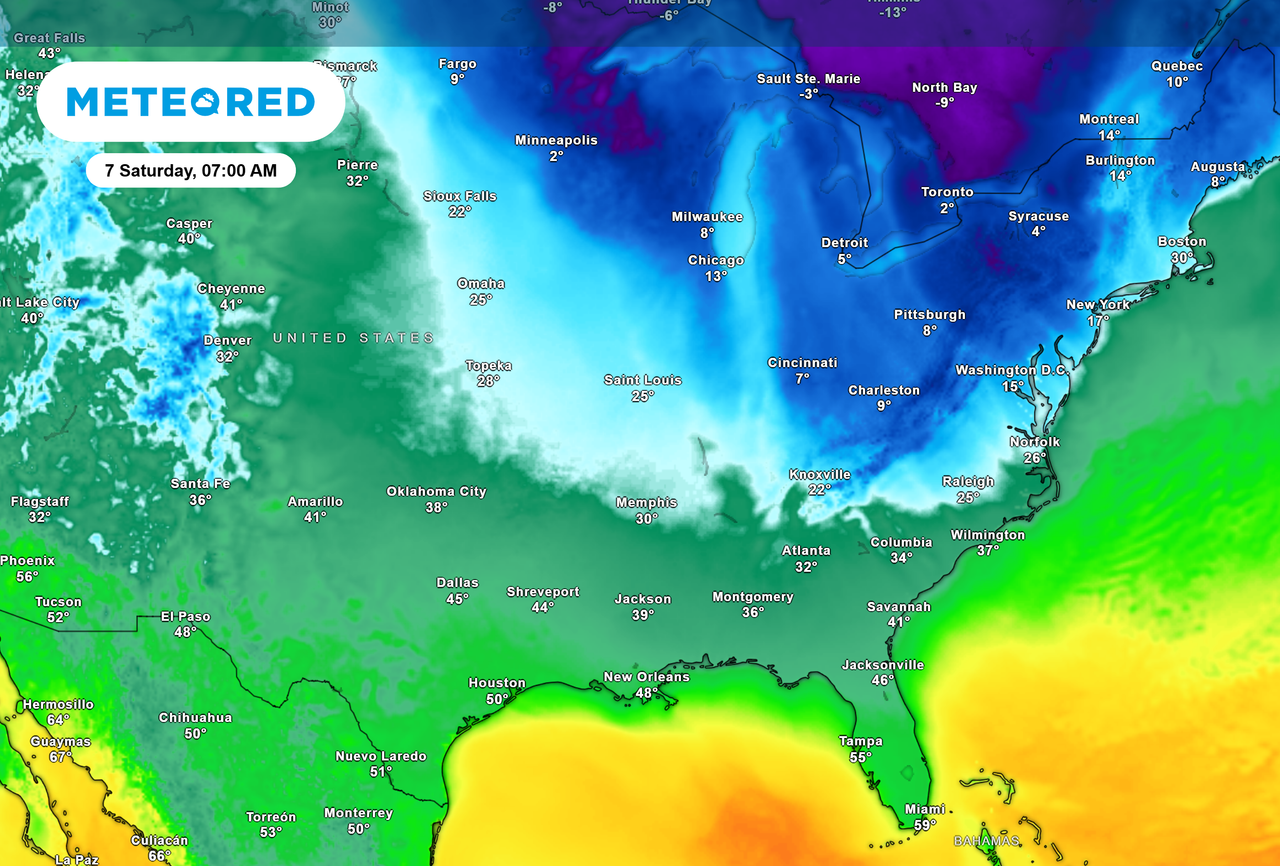 Coldest Air of the Season Surges East This Weekend—Who Faces Dangerous ...
