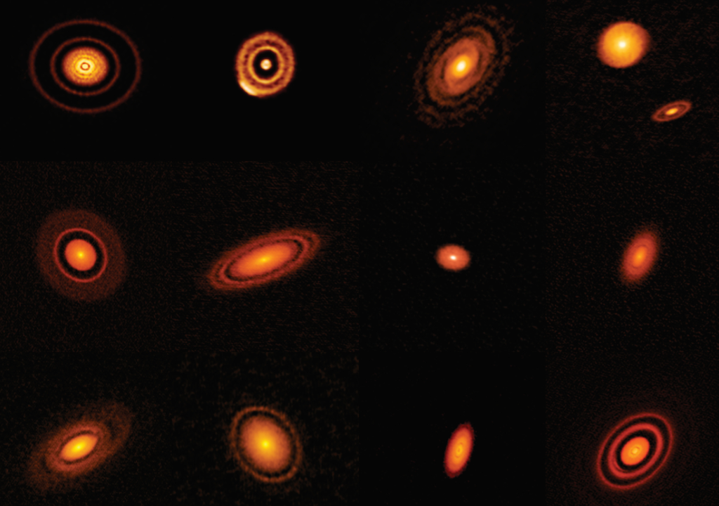 Proplanetary disks observed by ALMA