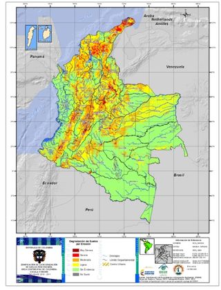 Colombia y la erosión de su territorio