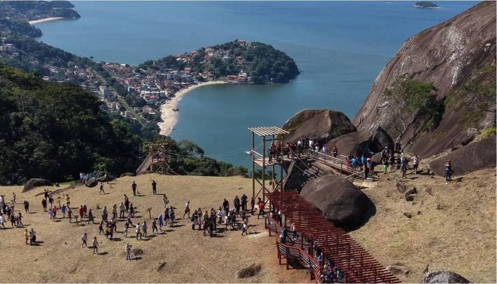 Mangaratiba, cidade litorânea do Rio de Janeiro, ganhou um novo atrativo voltado ao turismo de natureza. Crédito: Jonathan Abade e Kevin Brito.