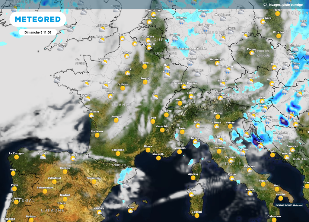 Dimanche nébulosité