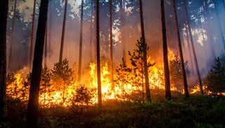Come cambia e si trasforma un territorio che &egrave; stato colpito da un grosso incendio?
