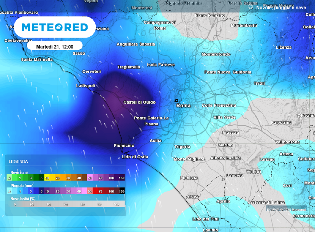 pioggia Roma previsioni meteo pioggia Roma previsioni meteo