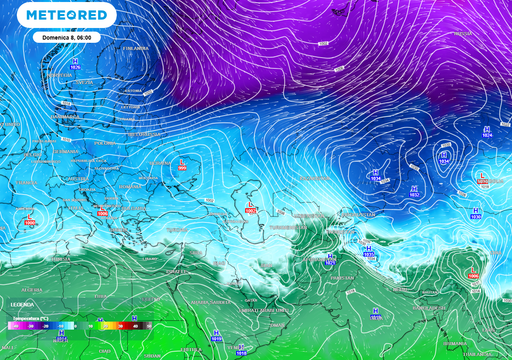 Come sar&agrave; la seconda met&agrave; di febbraio? Le novit&agrave; dall'ultima linea di tendenza del modello europeo