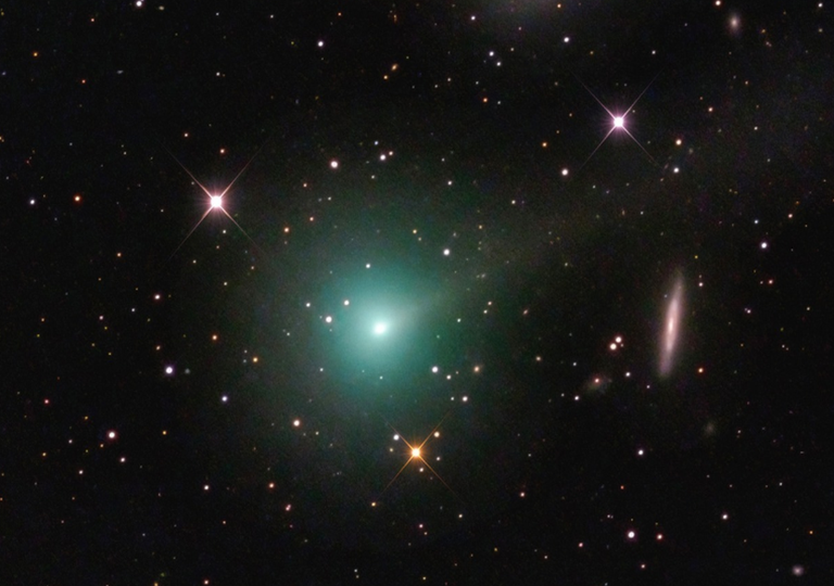 La cometa 24P/Schaumasse in orbita attorno al Sole potrebbe diventare "osservabile" all'inizio di gennaio 2026