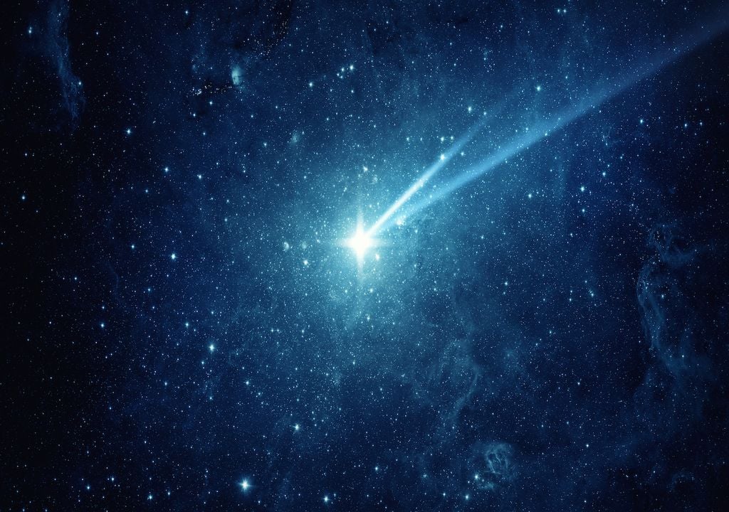 Cometa, astro, asteroide Cometa, astro, asteroide