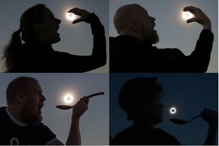 Comiendo eclipse