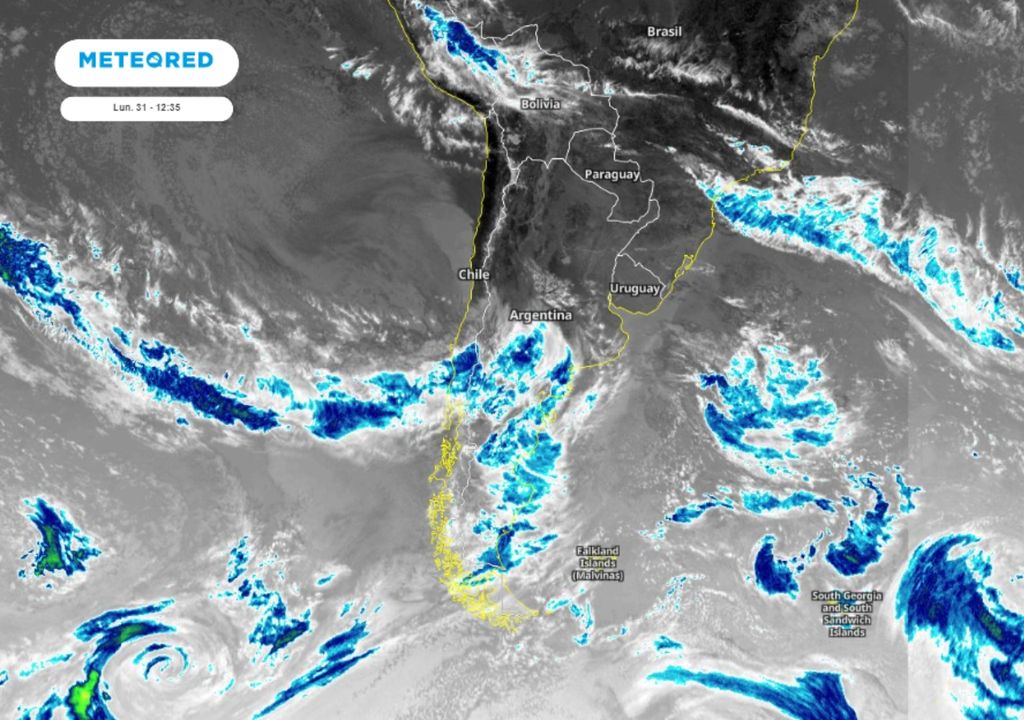 imagen satelital Meteored Argentina