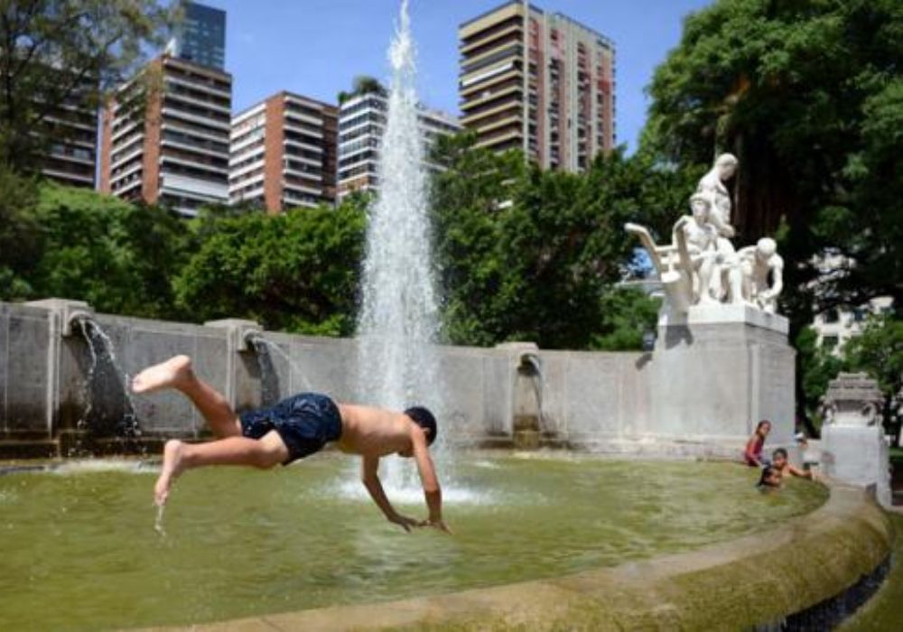 Ola de calor altas temperaturas Buenos Aires Alerta naranja