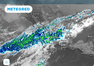 Comienza masivo ingreso de aire humedo hacia México desde este miércoles