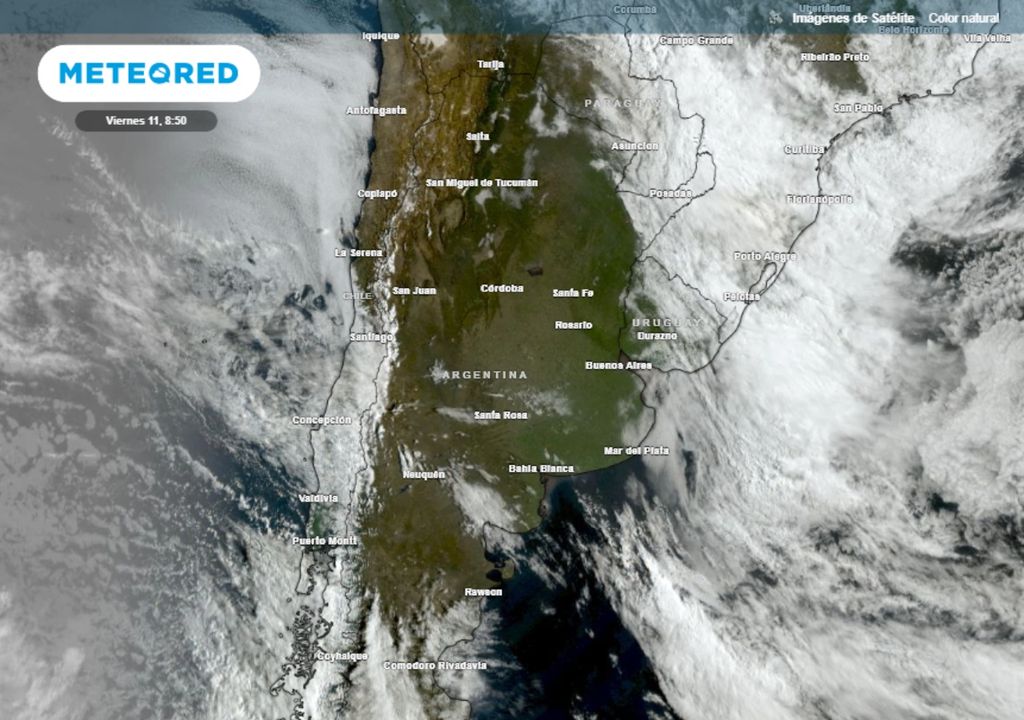 Tiempo Argentina fin de semana largo pronóstico clima lluvias