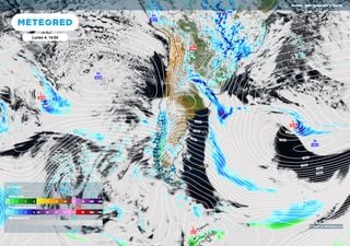 Comienza una semana lluviosa sobre medio Chile: una seguidilla de sistema frontales cruzará el país