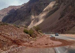 Comienzo de año con aludes y desbordes de arroyos en la región de Cuyo