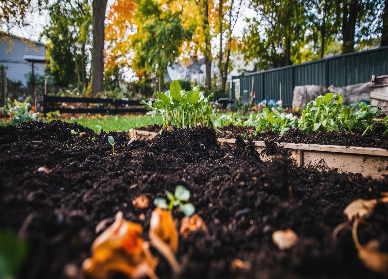 La saison automnale voit un potager de plus en plus "vide" de légumes.