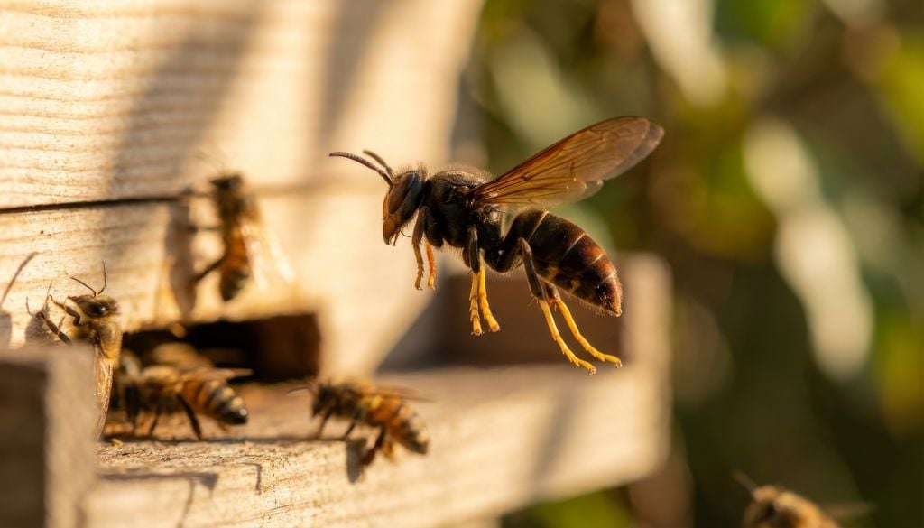 Le frelon asiatique est un véritable fléau, celui-ci contribuant notamment au déclin des populations d'abeilles françaises