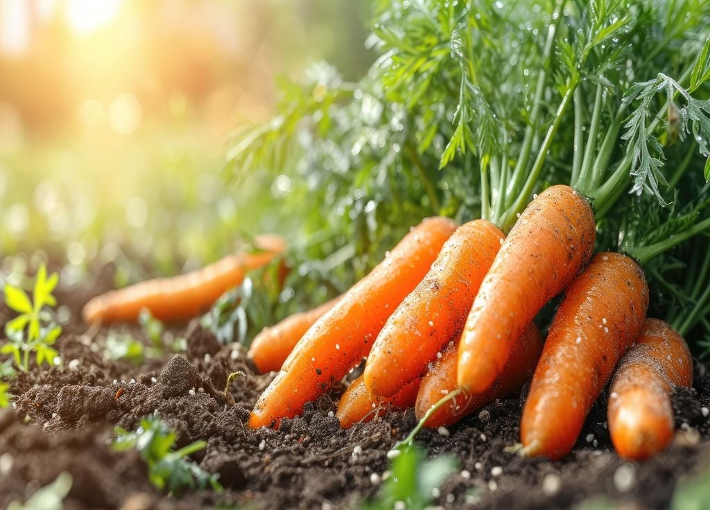 Les carottes sont un des légumes des plus classiques au potager mais quel régal !
