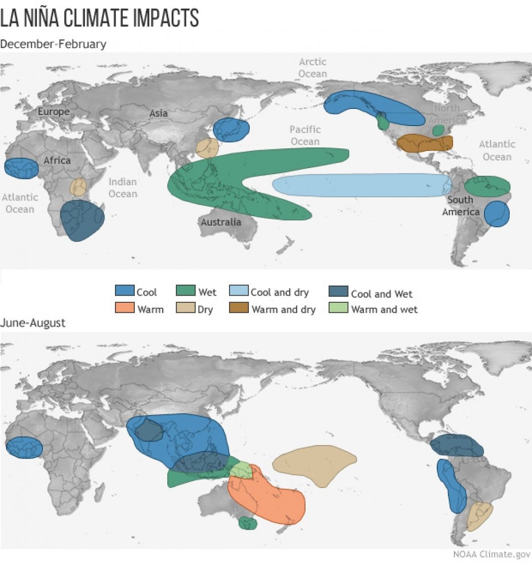 ¿Cómo afectará La Niña a nuestro tiempo invernal?